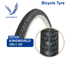 Nylon Bicycle Tire 26X1.50 26X1.75 26X1.95 Solid Rubber